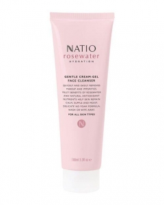 Natio 天然萃取玫瑰温和啫喱洗面奶 100ml