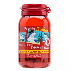 Prolife 儿童鱼油DHA 咀嚼片 60片(DHA chews) 保质期至20.11
