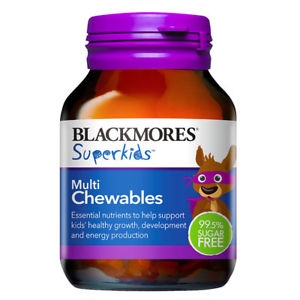 Blackmores 澳佳宝 超级儿童复合维生素咀嚼片 60片（Multi）保质期至20.10