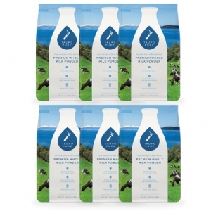 【新西兰直邮普通线CC清关】Taupo Pure 特贝优奶粉 1kg（6袋装）全脂  保质期至2025年2月