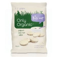 【超市采购】Only Organic 宝宝有机酸奶米饼 1-5岁 60g（Yoghurt）(疫情期间超市发货较慢，急单不接)