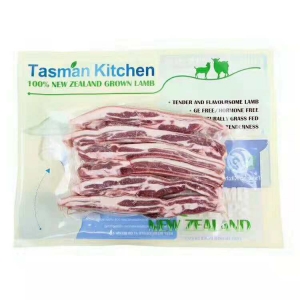 【生鲜包邮速递】塔斯曼新西兰带骨羔羊羊排 1kg 