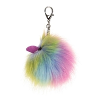 Jellycat 彩虹包包挂件 钥匙扣 7cm R4BC