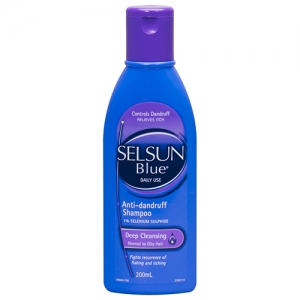 Selsun Blue 深层清洁去屑洗发水 200ml-Deep Cleansing 保质期至23.08