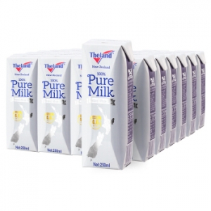 【国内现货包邮】Theland 纽仕兰 全脂牛奶 250ml *24罐/箱 保质期至2021-12-31