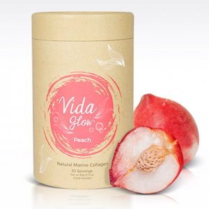【澳洲直邮】Vida glow 深海胶原蛋白粉 30包x3g -水蜜桃味