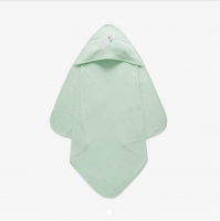 【澳洲仓一件包邮-限时特价】Purebaby 连帽浴巾-绿色考拉