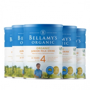 【新西兰直邮包邮】Bellamy's 贝拉米 4段 *6罐 保质期至2022年6月
