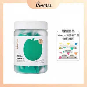 【香港仓特价包邮】【新剂型】Vmores 150亿活性益生菌冻干瘦子菌 60g/30包