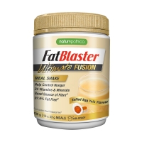 【香港仓直邮-限时特价】FatBlaster 极塑 金罐小黄瘦奶昔430g 咸蛋黄味