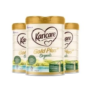 【新西兰直邮包邮】Karicare 可瑞康有机牛奶粉(3罐装) 1段 保质期至2022年5月