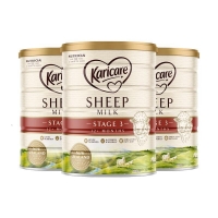 【新西兰直邮包邮】Karicare 可瑞康绵羊奶3段（3罐装）  保质期至25年8月