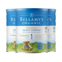 【新西兰直邮包邮普通线】Bellamy's 贝拉米有机奶粉 1段 *3罐 保质期至2025年5月