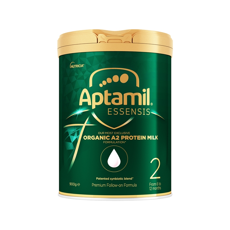 【新西兰直邮富腾达8周】Aptamil 爱他美有机A2奇迹绿罐蛋白奶2段6罐 保质期至2027年10月
