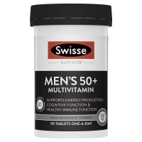 【任意3件包邮】Swisse 50岁以上 男性复合维生素 90粒 保质期至01/2024
