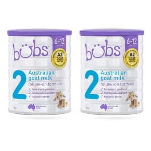 【澳洲直邮包邮】Bubs 贝儿 羊奶粉 2段 800g *2罐 参考日期23.07