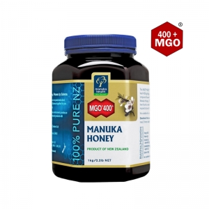 【临期秒杀】Manuka Health 蜜纽康 MGO400+麦卢卡蜂蜜 1kg 保质期至22.11
