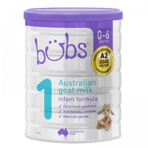 【新西兰直邮包邮】Bubs 婴儿配方羊奶粉1段3罐 保质期至2025年8