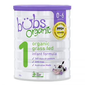 【新西兰直邮包邮】Bubs 有机草饲婴儿配方牛奶粉1段3罐装 保质期至2023年往后