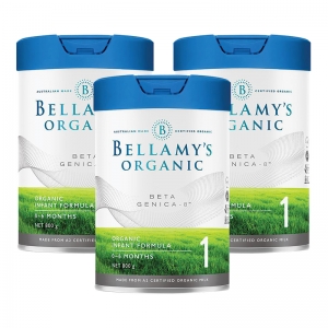 【澳洲直邮包邮】贝拉米 Beta有机A2奶粉1段 *3罐  参考效期25.08