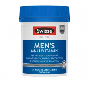 Swisse 男士多种维生素 120t-新版 保质期至23.09