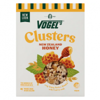 【超市采购】Vogel‘s超级香脆蜂蜜 营养麦片 450克 Clusters NZ Honey