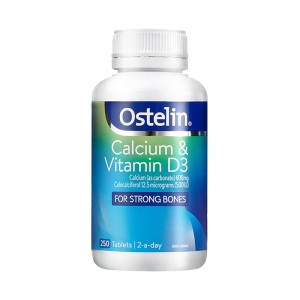 Ostelin钙+维生素D3 250粒 孕妇可用 参考效期25.06