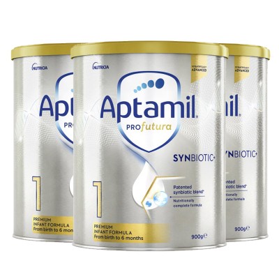 【新西兰直邮包邮普通线】Aptamil 爱他美白金 1段（3罐） 保质期至2025年10月