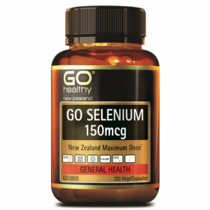 Go Healthy 补硒胶囊 150mcg 120粒（Selenium）参考效期26.09