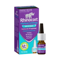 【澳洲直邮】Rhinocort 小犀牛鼻炎喷剂 120喷  参考效期25.02