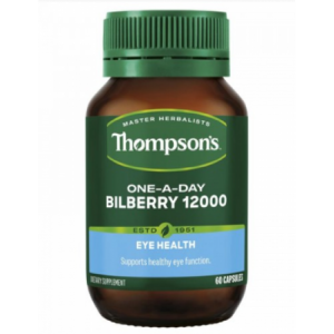 Thompson's 汤普森 蓝莓精12000 60粒 参考效期25.11