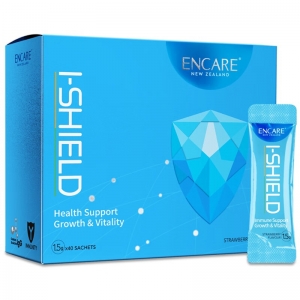 ENCARE I-Shield 新版球蛋白免疫冲剂 40*1.5g(儿童版 1岁可用) 参考效期26.04