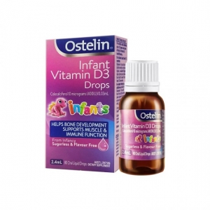 Ostelin 婴幼儿维生素VD3滴剂 2.4ml(加强版) 参考效期26.01