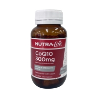 【澳洲直邮】Nutralife 纽乐 辅酶Q10 300mg 60粒 参考效期25.11