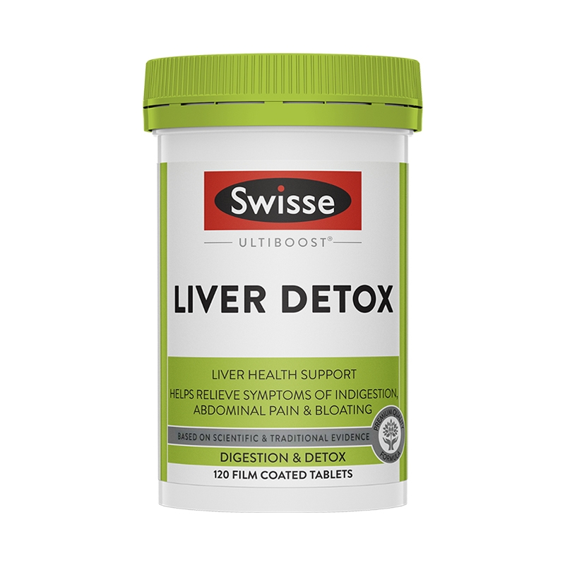 Swisse Liver Detox 120s护肝片澳洲版-保质期2028年8月