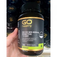 GO Healthy 辅酶Q10 450mg 60粒 参考效期26.08