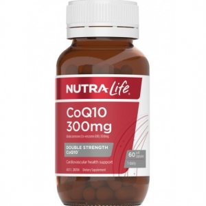 Nutralife 纽乐 辅酶Q10护心胶囊 300mg 60粒 参考效期26.07