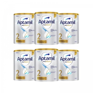 【新西兰直邮包邮普通线】Aptamil 爱他美白金 2段（6罐） 参考效期2026年11月