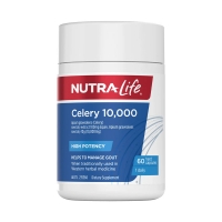 【澳洲直邮】Nutralife 纽乐 西芹籽10000 60粒 参考效期27.05