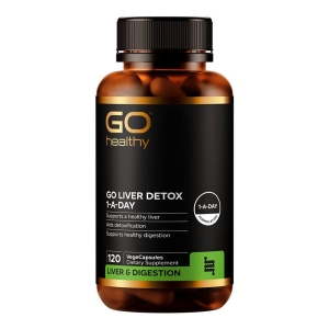 Go Healthy 护肝排毒胶囊 120粒 参考效期27.12