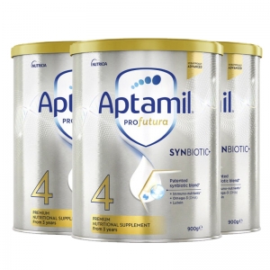 【新西兰直邮包邮保税BC清关快线】Aptamil 爱他美白金 4段（3罐） 参考效期2026年10月