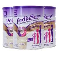 【新西兰直邮包邮保税BC清关快线】PediaSure 雅培 小安素 850g－香草味＊3罐 参考效期2026年1月