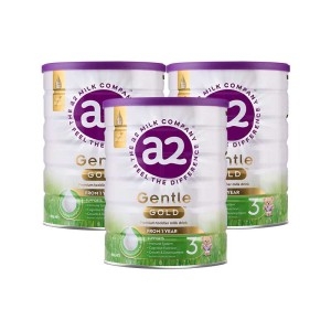 【新西兰直邮包邮普通线】A2 Gentle Gold 金装 3段*3罐 参考效期2026年5月