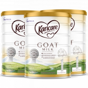 【新西兰直邮保税BC清关快线】Karicare 可瑞康山羊奶 1段（3罐）新版 参考效期2026年12月