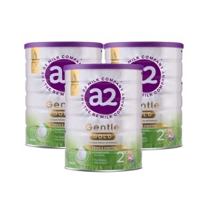 【新西兰直邮包邮普通线】A2 Gentle Gold 金装 2段*3罐 参考效期2026年6月