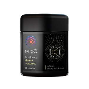 【临期秒杀】MitoQ 小黑伞 韧肤胶囊 60粒 -Derma Protect  效期2025.10