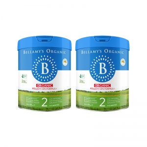 【澳洲直邮包邮】Bellamy's 贝拉米 2段 （新包装）*2罐  参考日期27.05