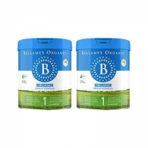 【澳洲直邮包邮】Bellamy's 贝拉米 1段 （新包装）*2罐  参考日期27.05