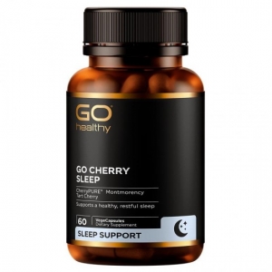 Go Healthy 樱桃睡眠胶囊 60粒（Cherry Sleep）参考效期28.01