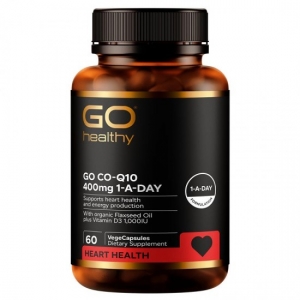 GO Healthy 辅酶Q10 400mg 60粒 参考效期27.07